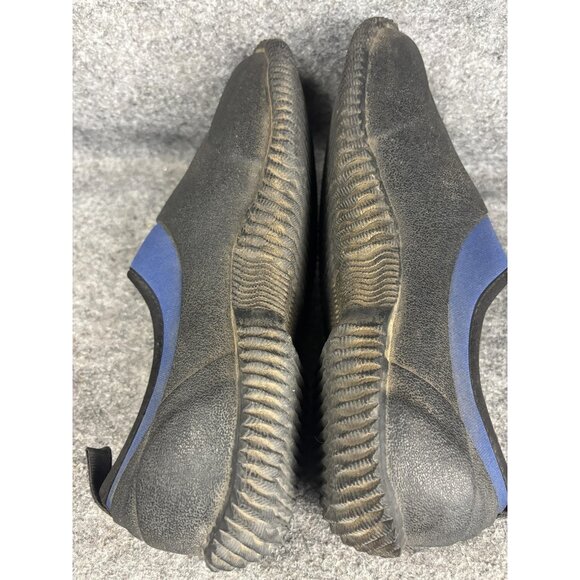 Lewis & Clark Shoes Mens Size 11 Blue Black Outdoors Water Slip On Rubber Sole - Picture 7 of 8